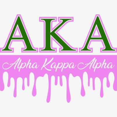 Alpha Kappa Alpha Drips Svg - Alpha kappa alpha Svg