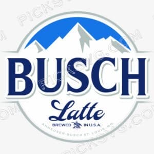 Busch Latte Brewed In Usa Svg - Brands Logos SVG