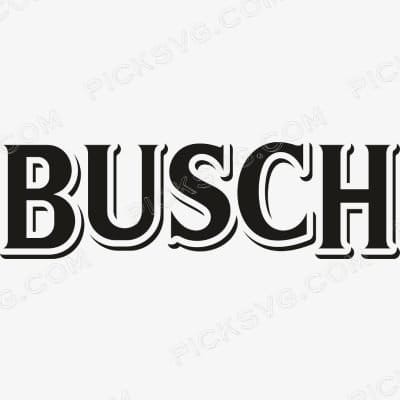 Busch Latte Svg - Brands Logos SVG