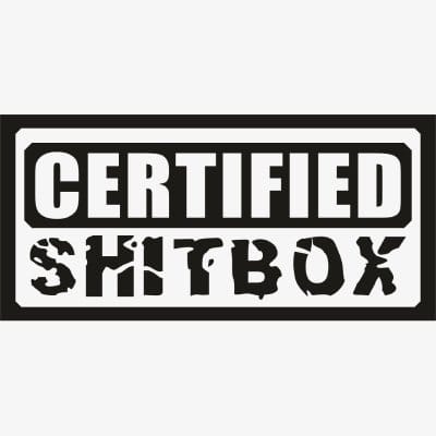 Certified Shitbox Svg - Motor logos SVG