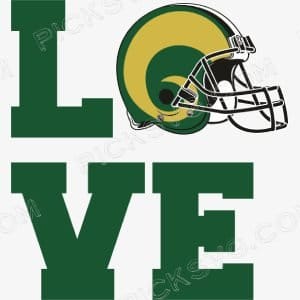 Colorado State Love Svg - Sports Logos