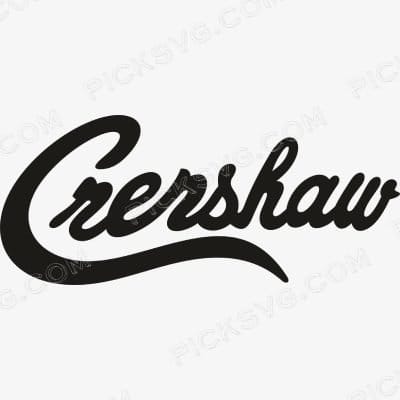 Crenshaw Svg - Brands Logos SVG