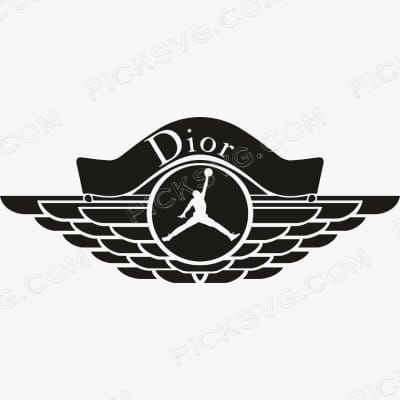 Dior Air Jordan Svg - Christian dior Logos Svg