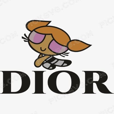 Dior Cartoon Svg - Christian dior Logos Svg