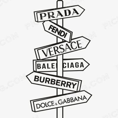 Fashion Designer Arrow Brand Svg - Fashion Brands SVG