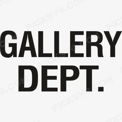Gallery Dept Svg - Fashion Brands SVG