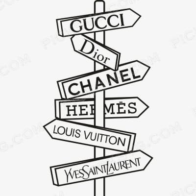 Fashion Designer Arrow Gucci Svg - Gucci Logos Svg