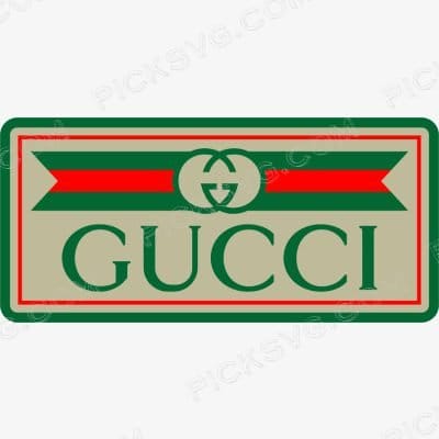 Gucci Rectangle Svg - Fashion Brands SVG