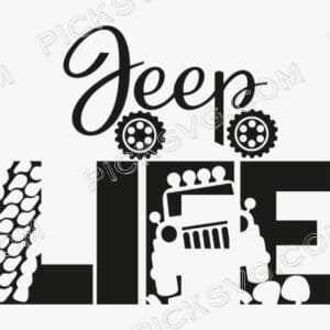 Jeep Life Svg - Motor logos SVG