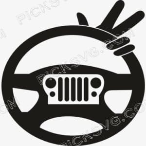 Jeep Ideas Wave Svg - Motor logos SVG