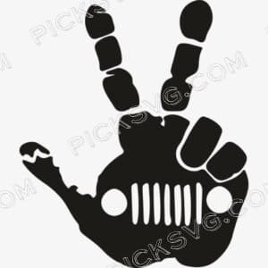 Jeep Wave Svg