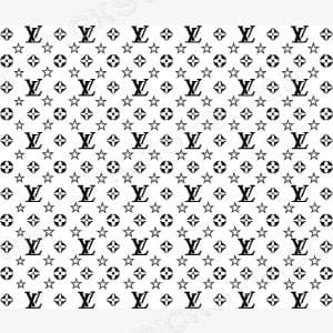 Lv Seamless Pattern Svg - Brands Logos SVG