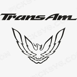 Pontiac Firebird Trans Am Svg - Motor logos SVG