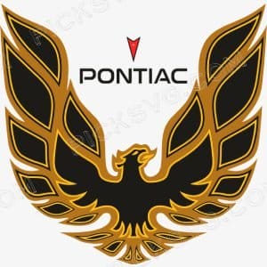 Pontiac with Firebird Svg - Motor logos SVG
