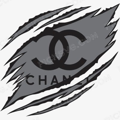 Ripped Chanel Svg - Chanel Logos Svg