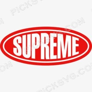 Supreme Patch Svg - Brands Logos SVG