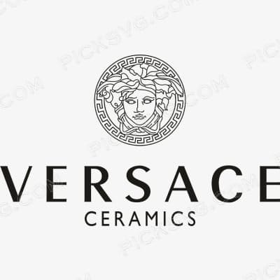 Versace Ceramics Svg - Brands Logos SVG