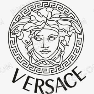 Versace Circle Svg - Brands Logos SVG
