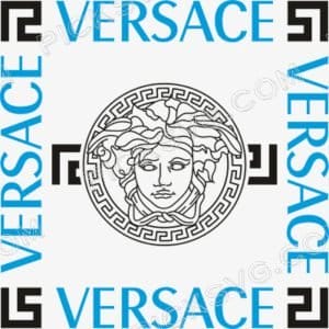 Versace Style Svg - Brands Logos SVG