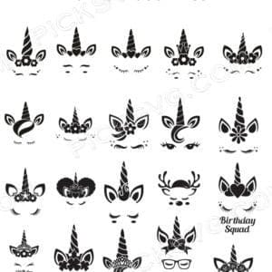 Unicorn Bundle Svg - Design Bundle SVG