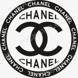 Chanel With Symbol Circle Svg - Brands Logos SVG