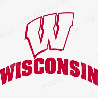 Wisconsin Svg - Sports Logos