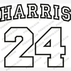 Harris 24 SVG – Digital Download